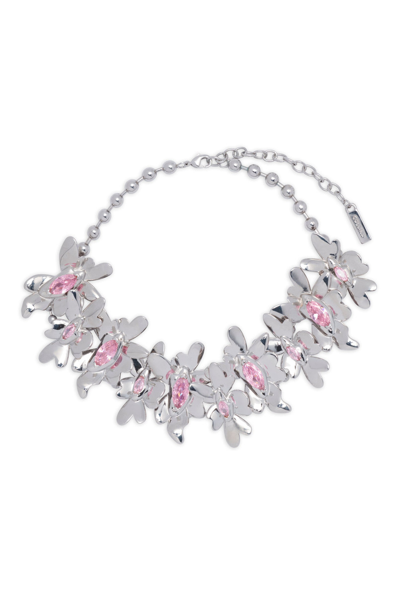 PINK MEGA DAISY NECKLACE 1