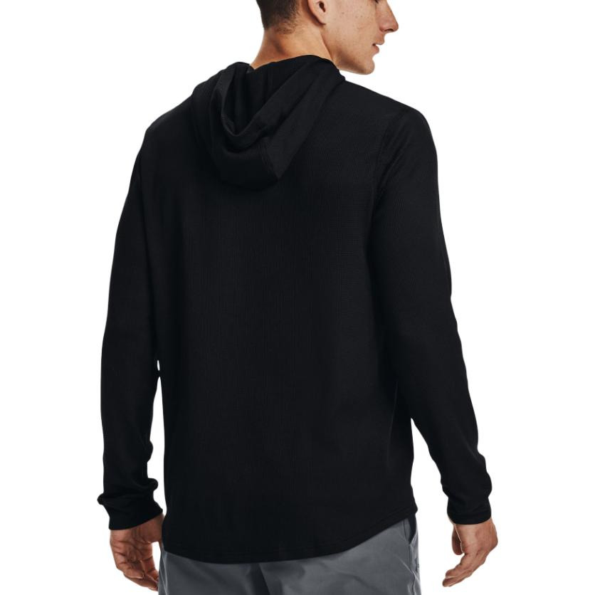 Under Armour Waffle Hoodie 'Black' 1302362-001 - 5