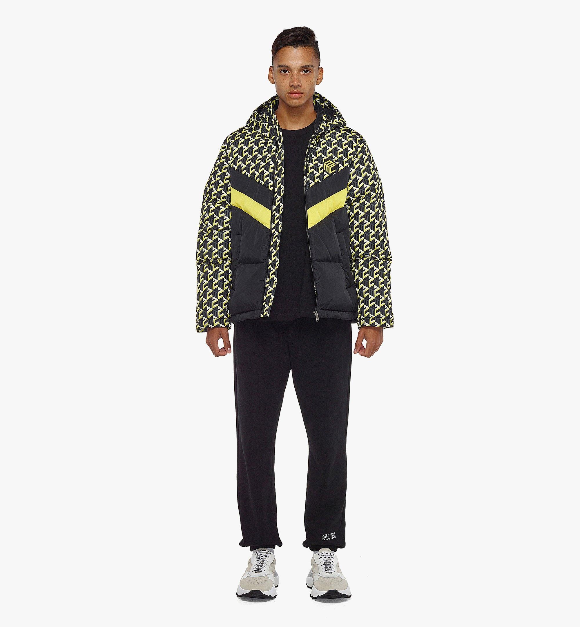 Mcm Monogram-Pattern Puffer Jacket