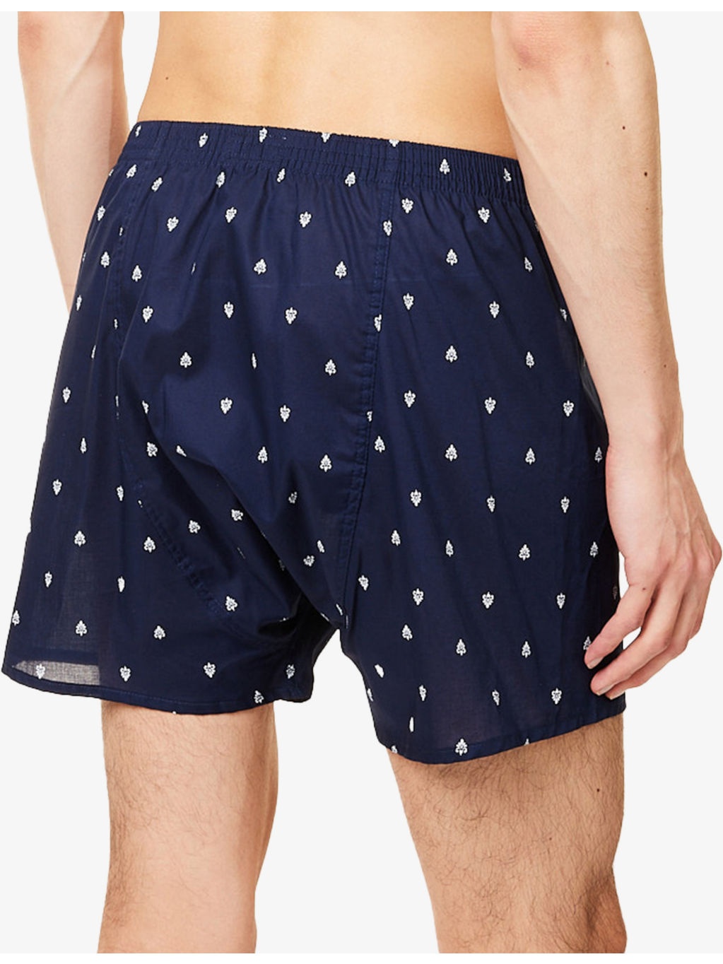 Printed Mid-Rise Cotton-Poplin Boxer Shorts - 3