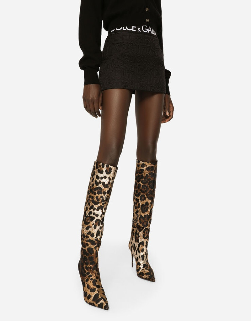 Jacquard miniskirt 3