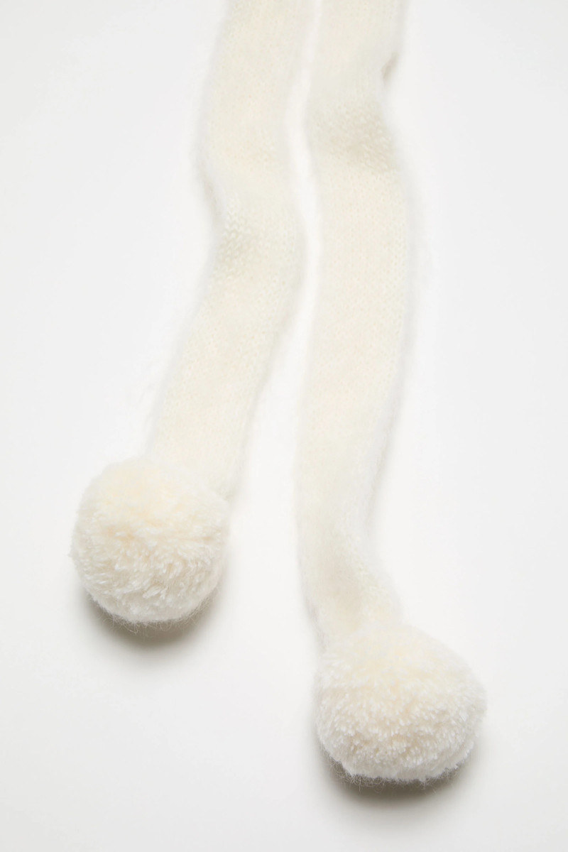 Mohair cap - Year of the Horse - White 4