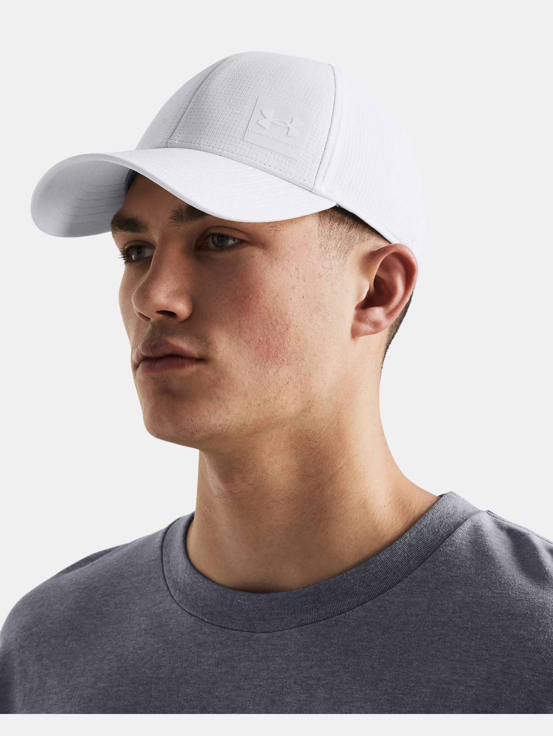 Men's UA ArmourVent Stretch Fit Cap - 3