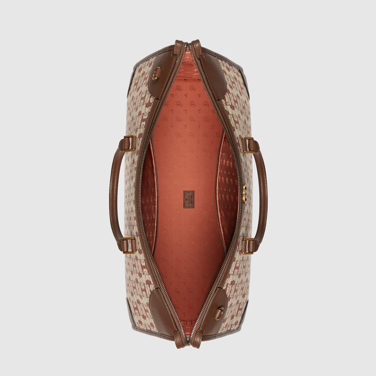 Interlocking G jacquard duffle bag - 6