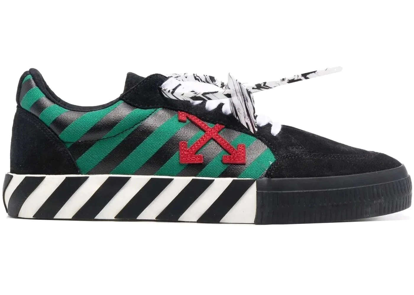 Off-White Vulc Low Green Black - 1