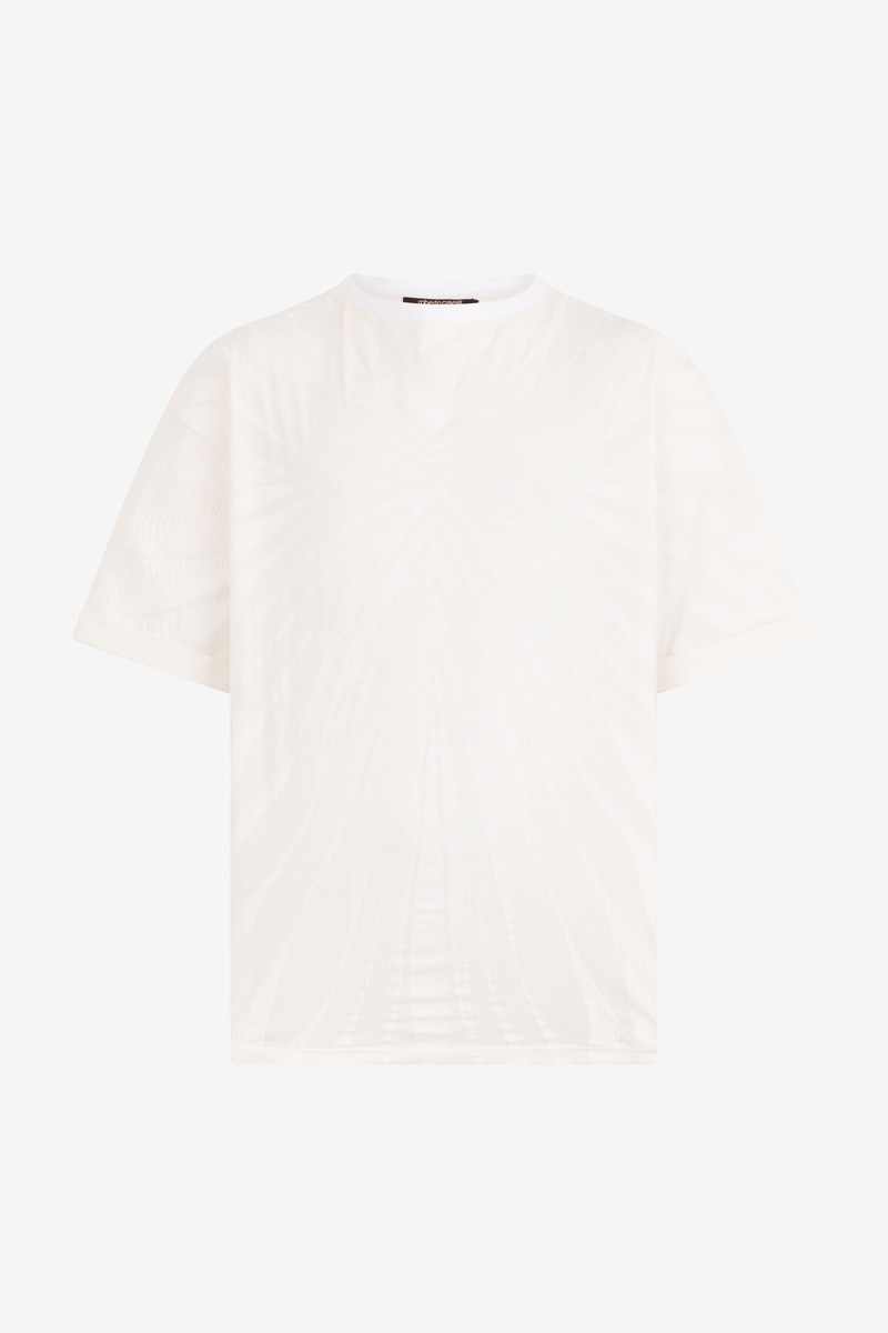 T-Shirt With Ray Print 1