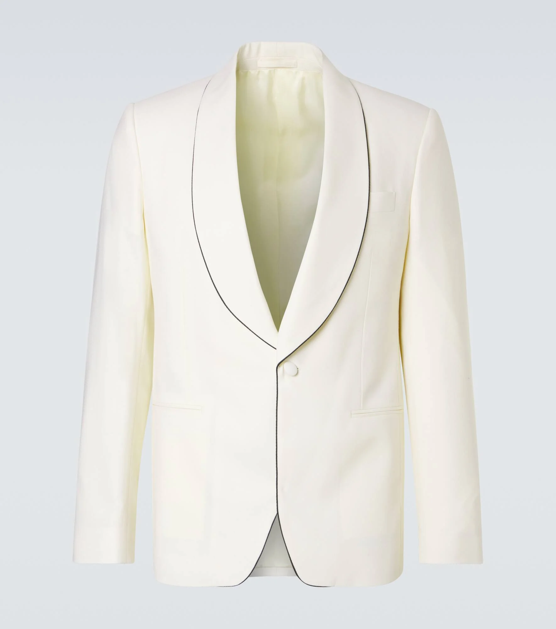 Wool tuxedo jacket - 1