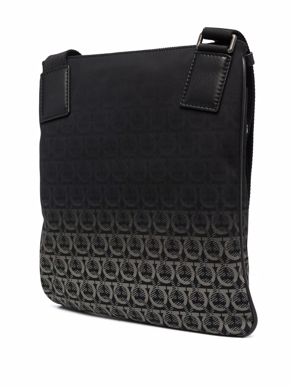 monogram-print messenger bag - 3