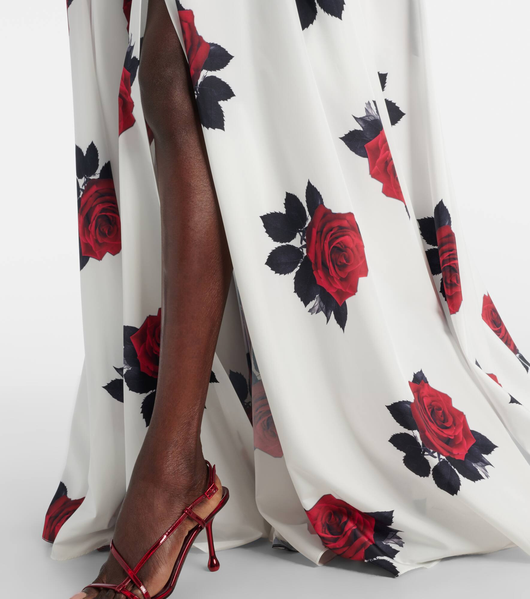 Floral belted shirt dress - 6