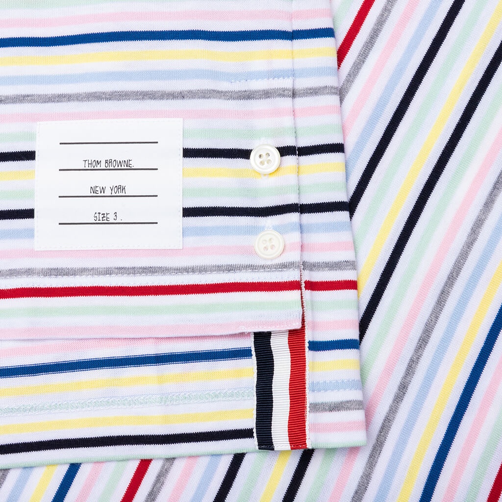MIDWEIGHT JERSEY STRIPE S/S TEE - MULTI - 3