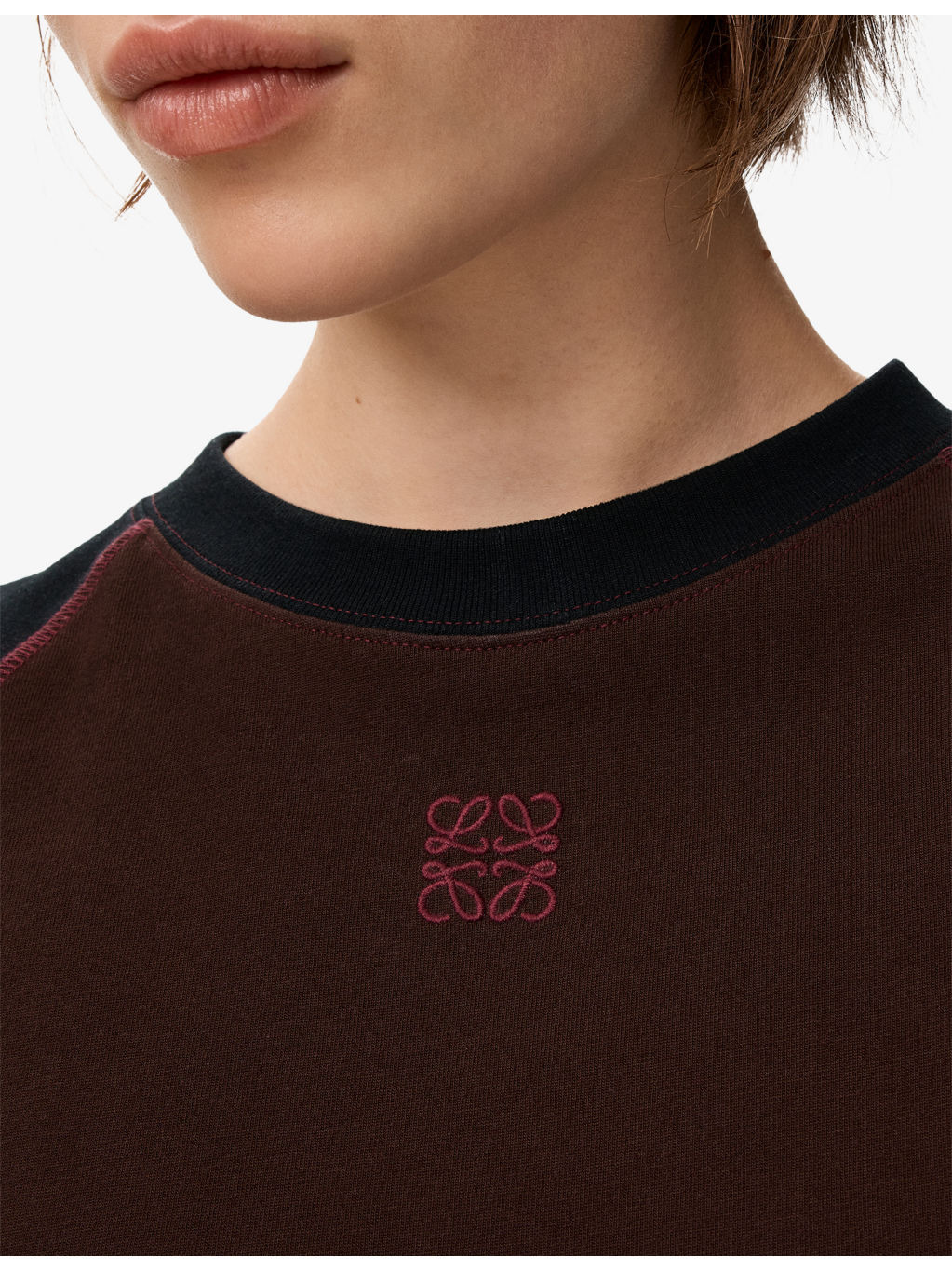 Colour-Block Slim Cotton-Jersey T-Shirt - 5