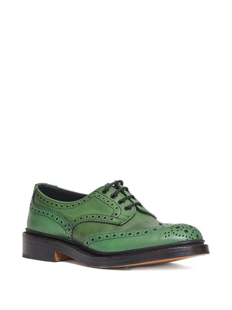 Tricker's Bourton leather derby shoes outlook