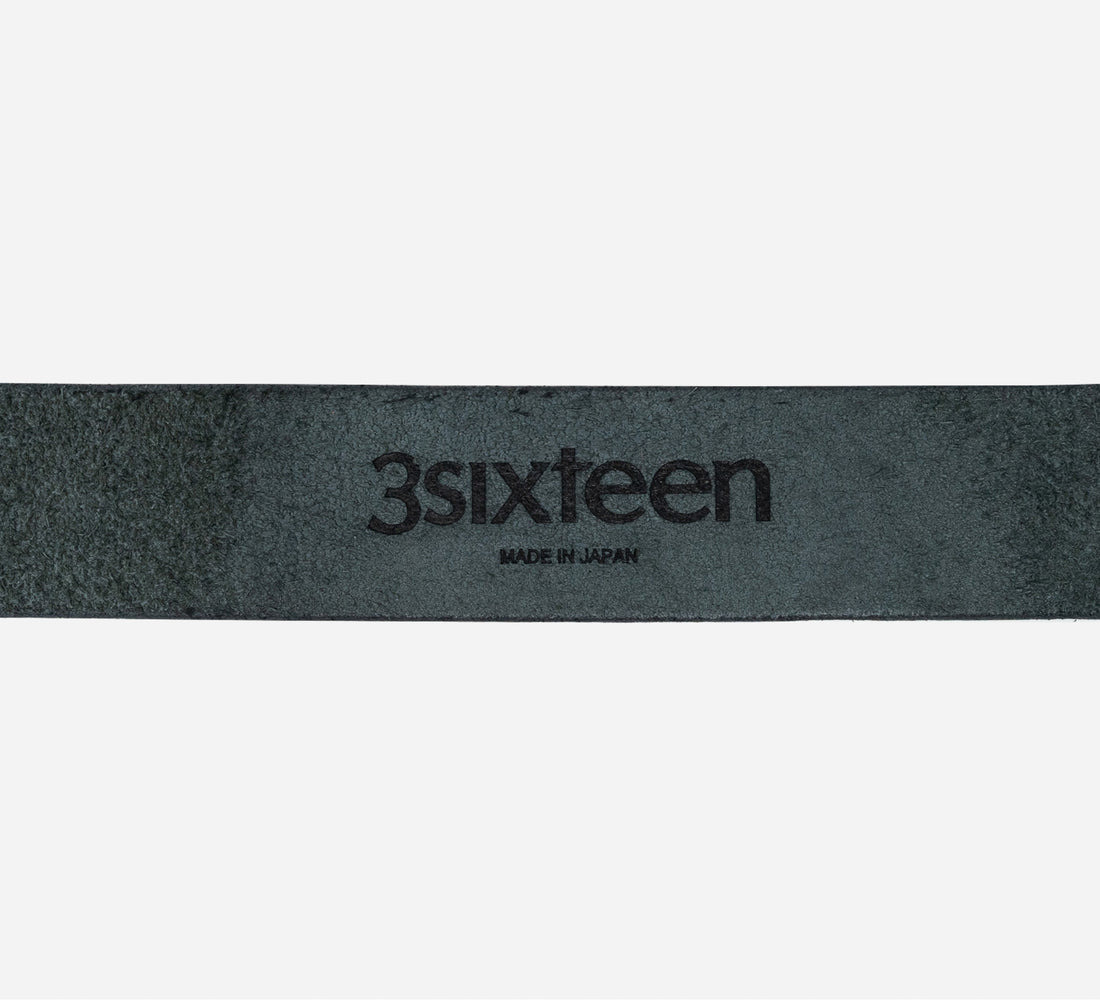Tochigi Leather Belt - Black - 3