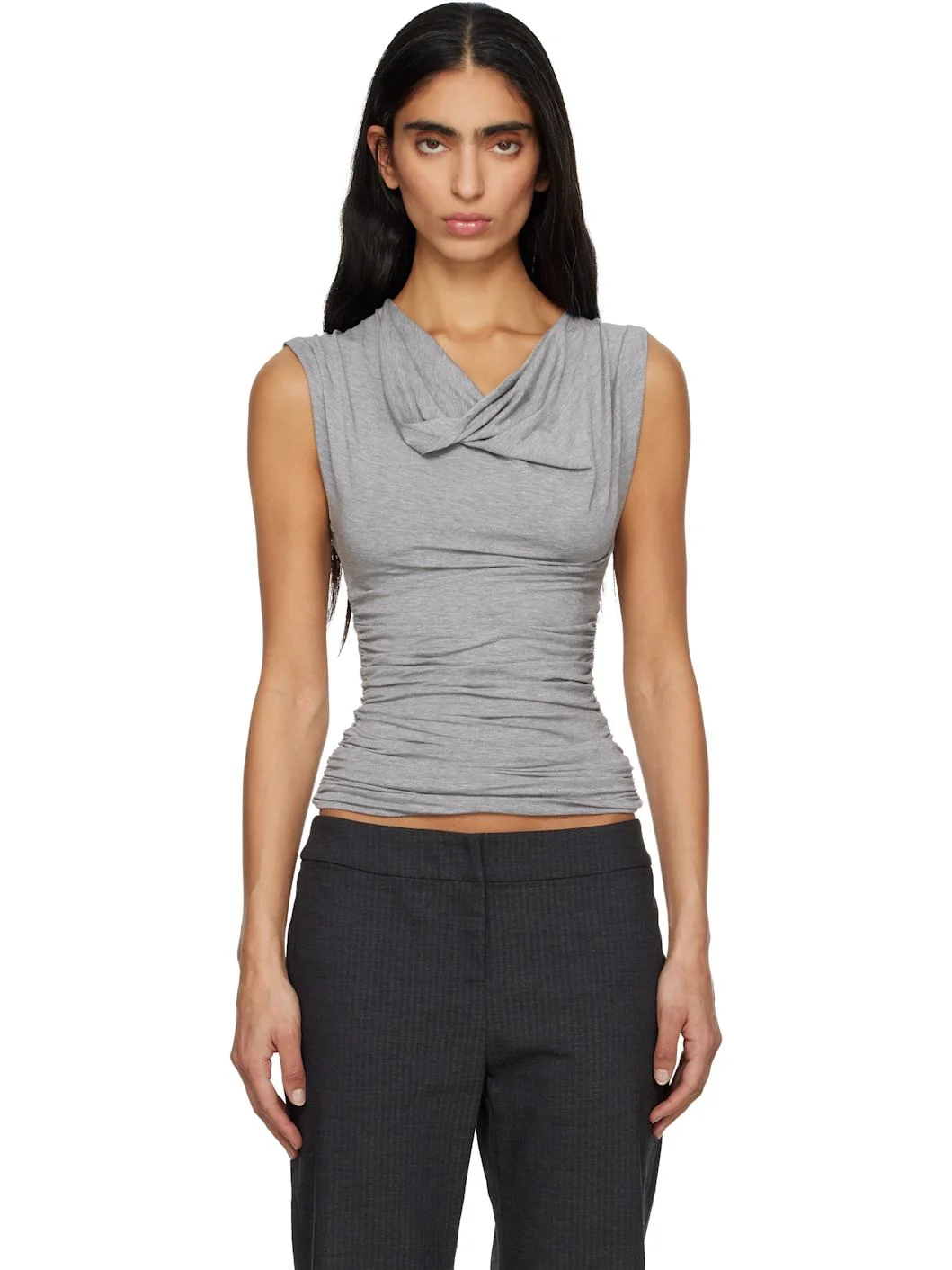Gray Serafin Tank Top - 1