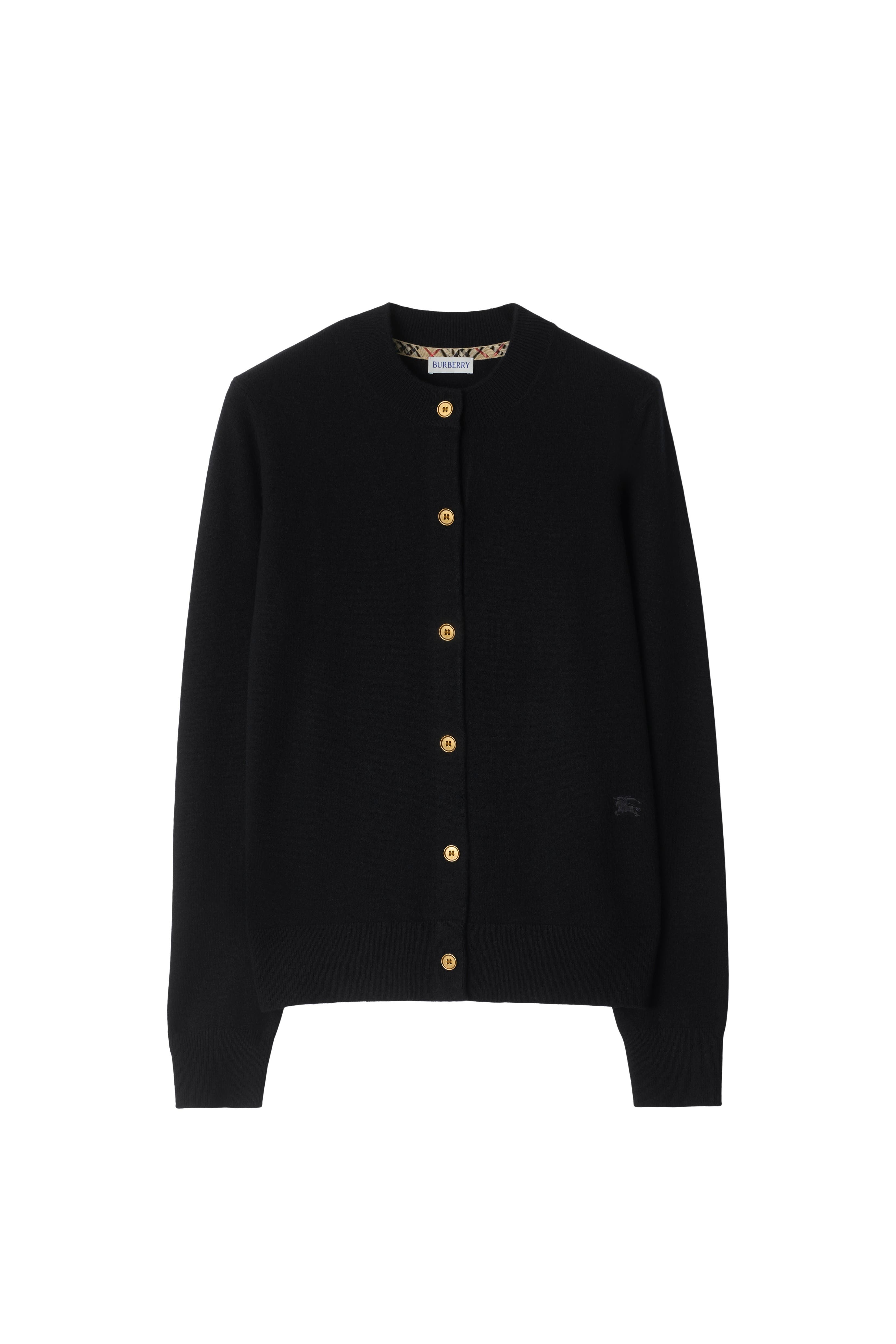 burberry Cashmere Blend Cardigan in Black at Nordstrom - 2