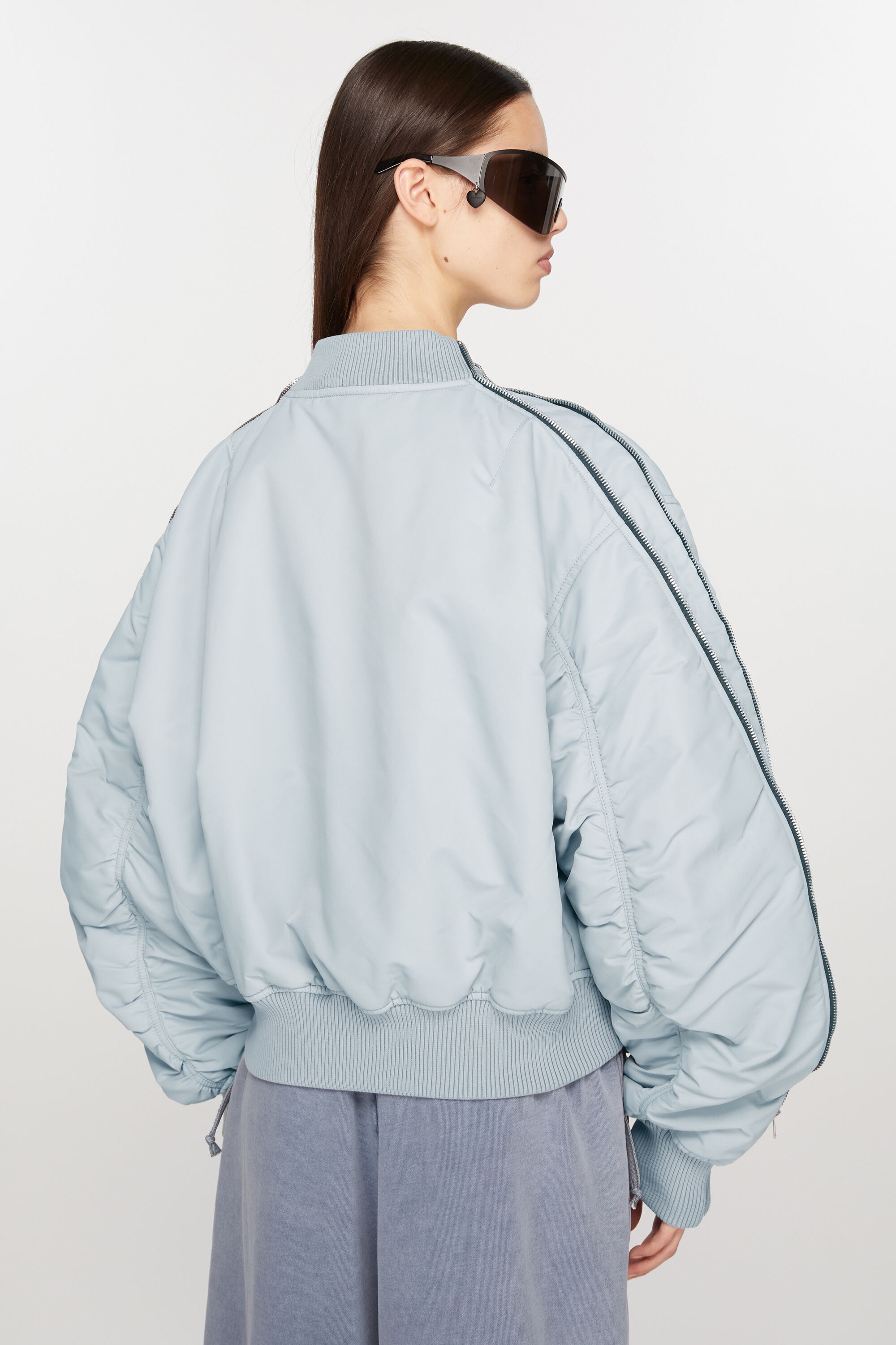 Bomber jacket - Powder blue - 4