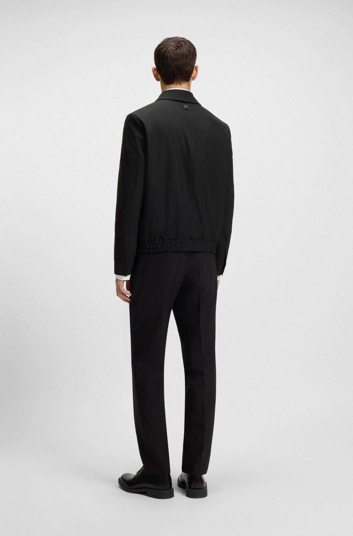 SLIM-FIT JACKET IN PERFORMANCE-STRETCH FABRIC - 4