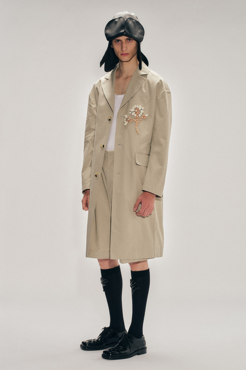 Embellished Boxy Duster Coat 1