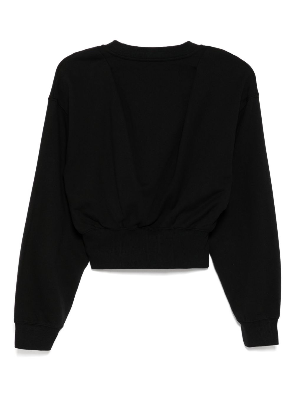 cropped sweatshirt - 2