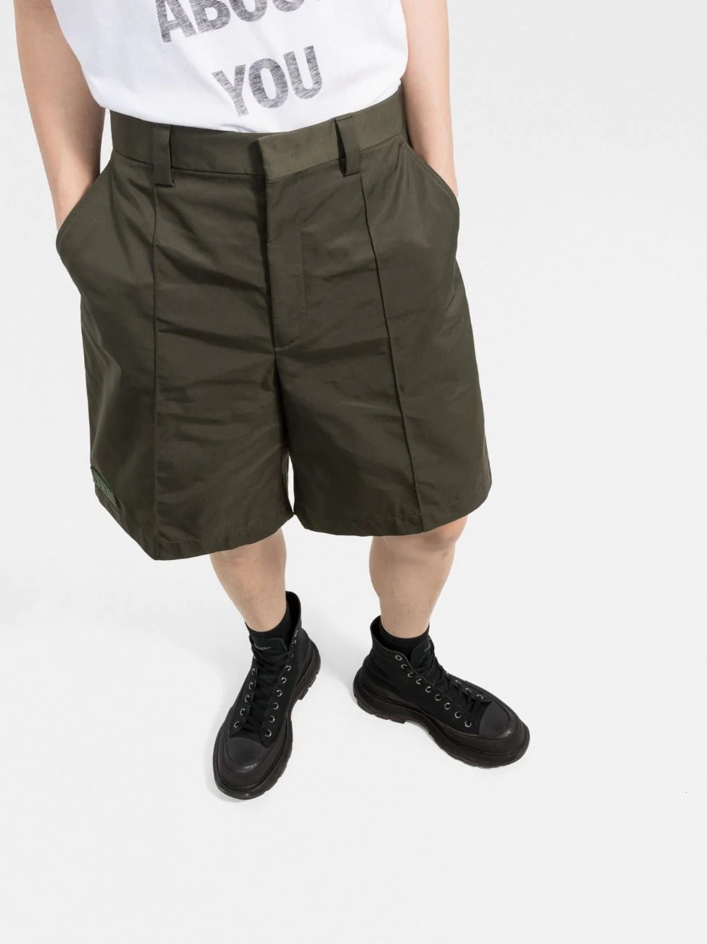 logo-patch shorts - 3