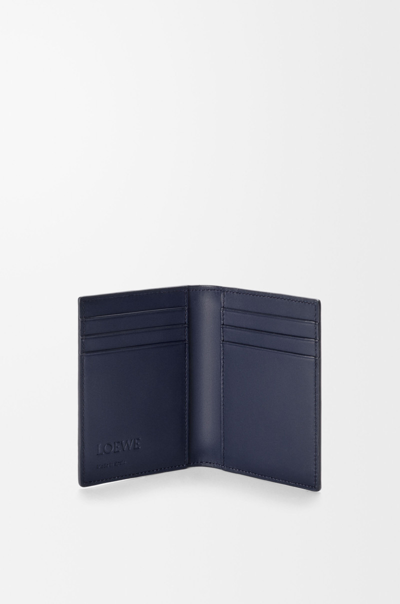 Loewe Puzzle bifold cardholder in classic calfskin outlook