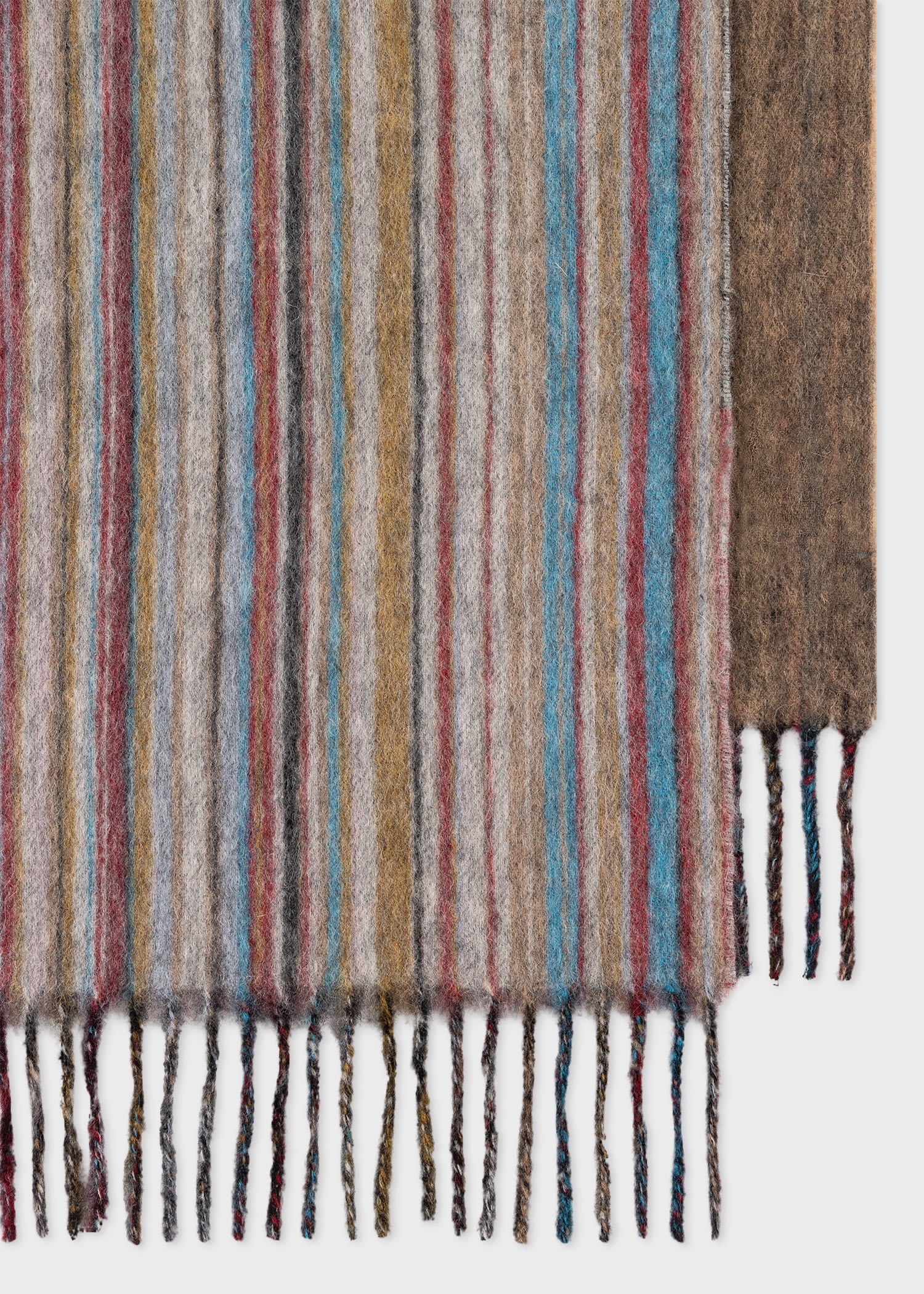 Reversible 'Signature Stripe' Cashmere-Blend Scarf - 2