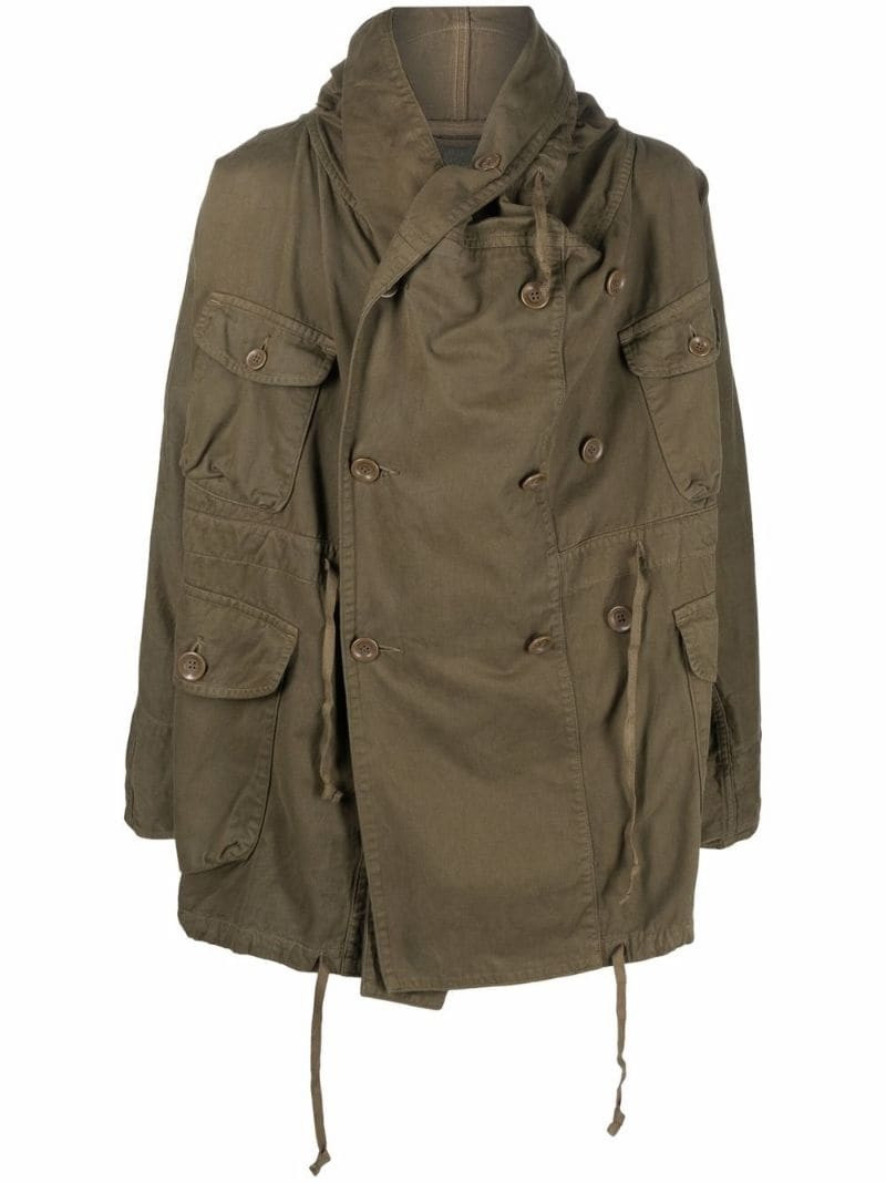 hooded mid-length parka 1
