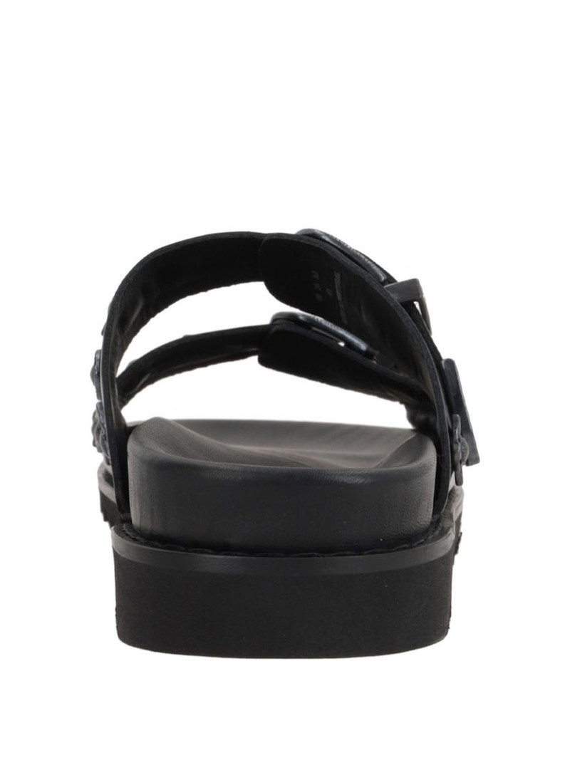 decorative studs buckle leather sandals 4