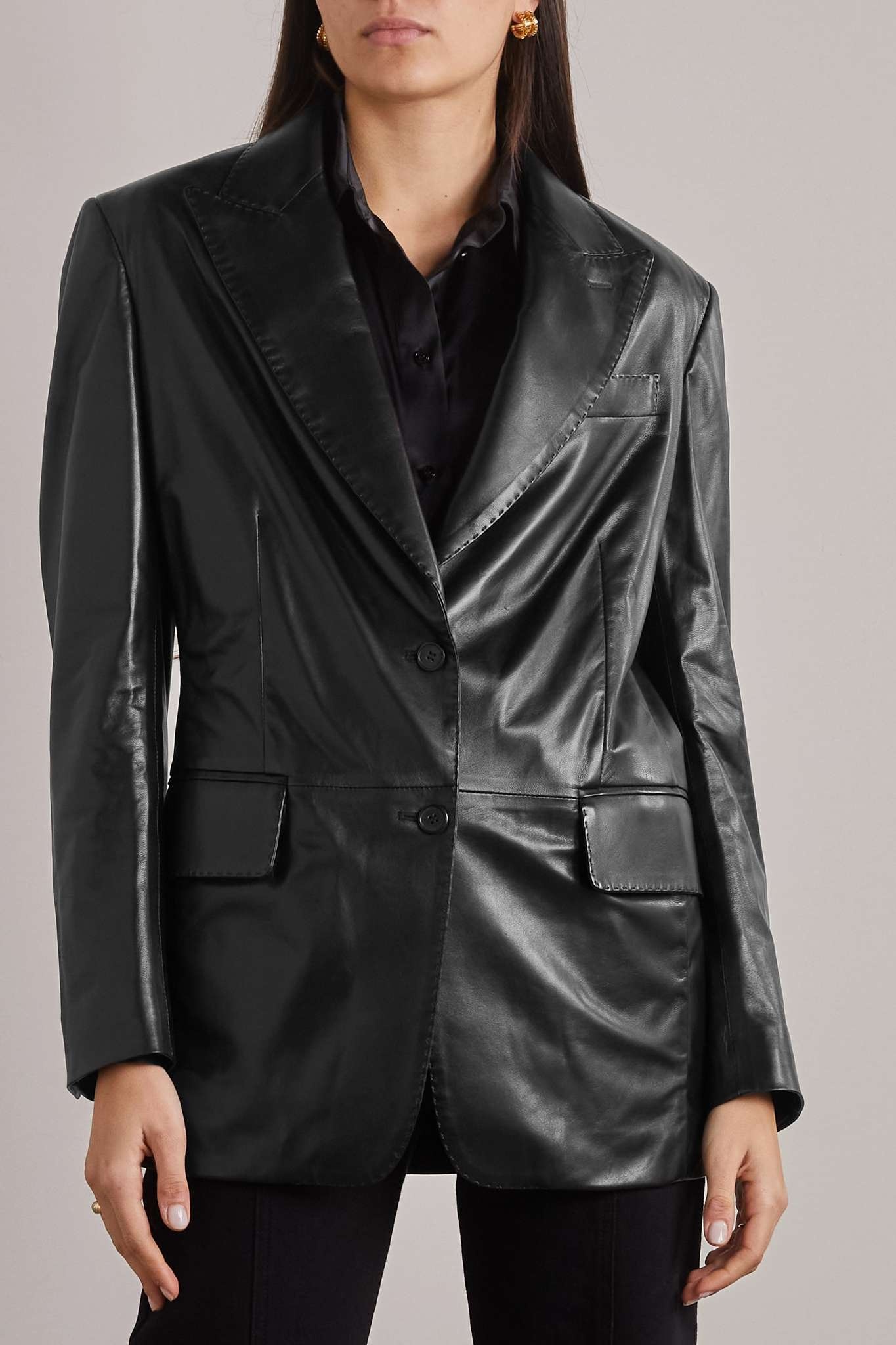 TOM FORD Leather blazer | REVERSIBLE