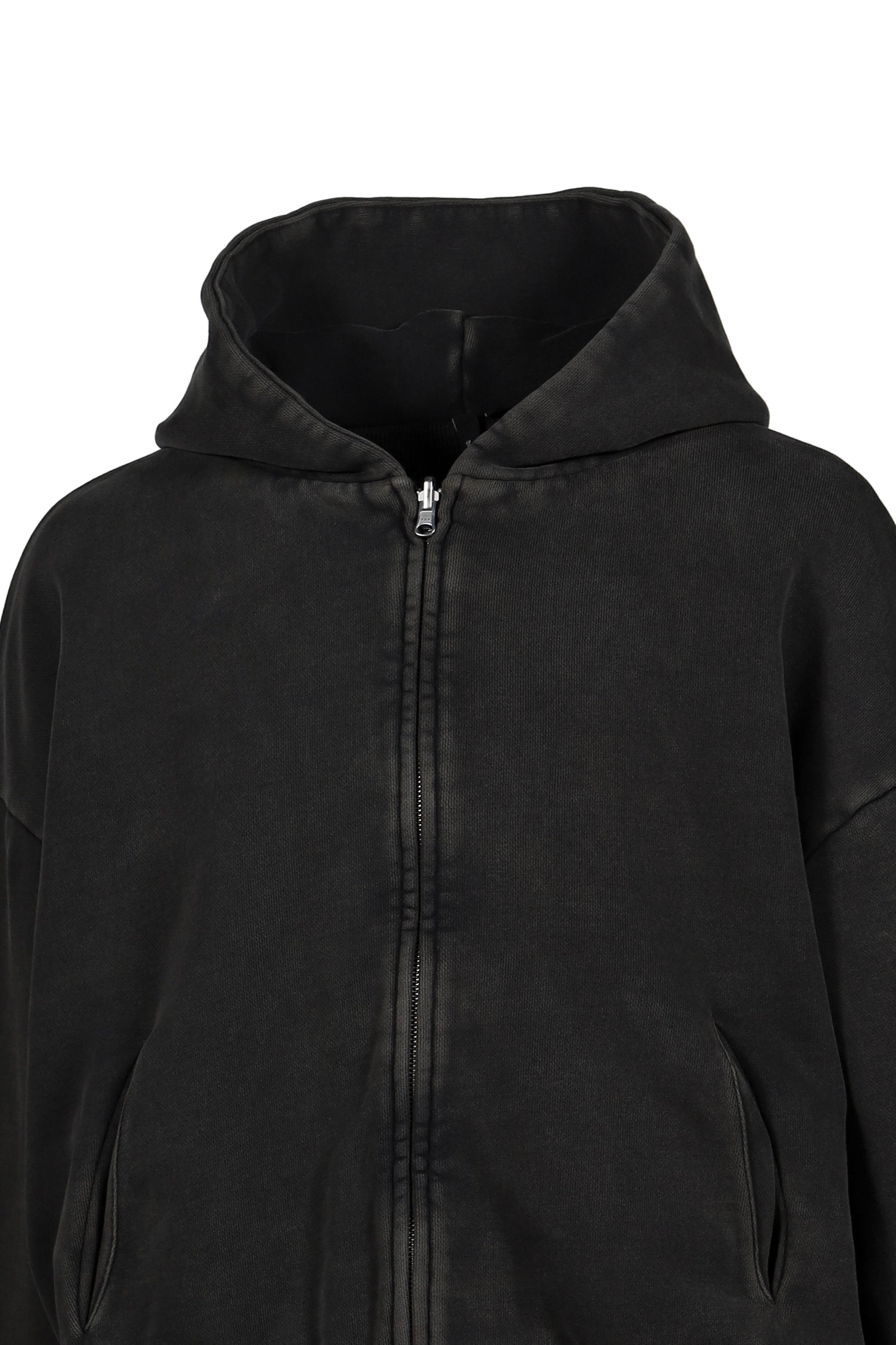 THERMAL HOOD / WASHED BLK - 12