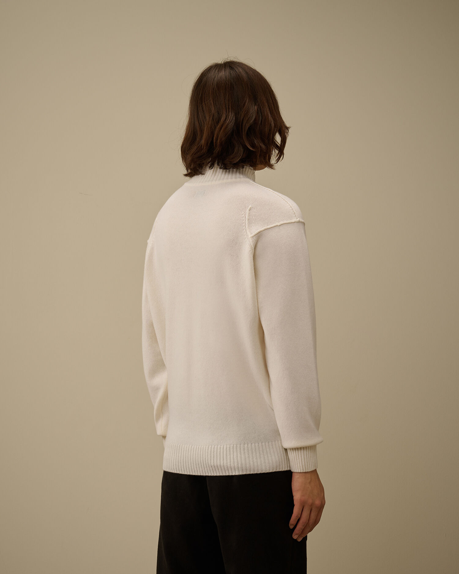 Lambswool GRS Full Zip Sweater - 4