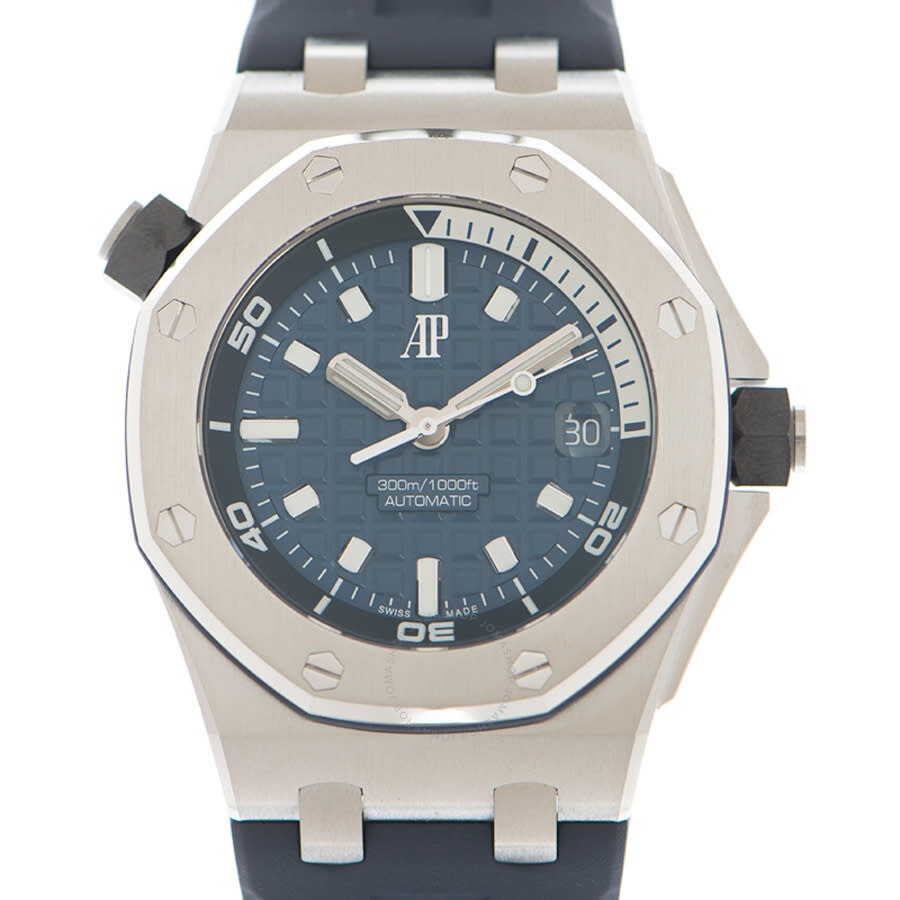 Audemars Piguet Royal Oak Offshore Automatic Blue Dial Men's Watch 15720ST.OO.A027CA.01 - 1