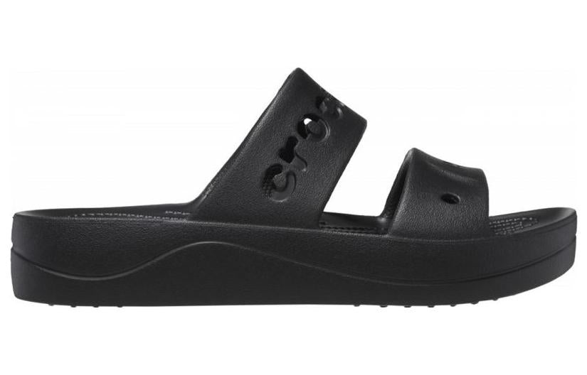 Crocs Baya Platform Sandals 'Black' 208188-001 - 3