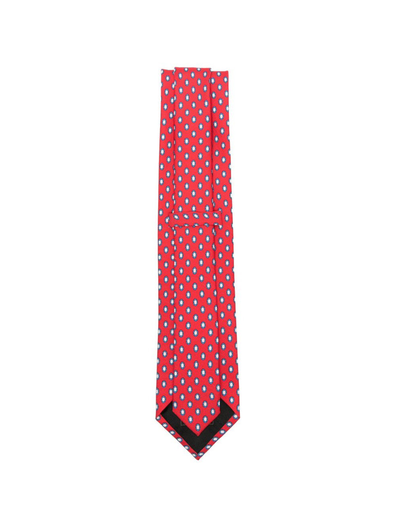 Brioni polka-dot tie outlook