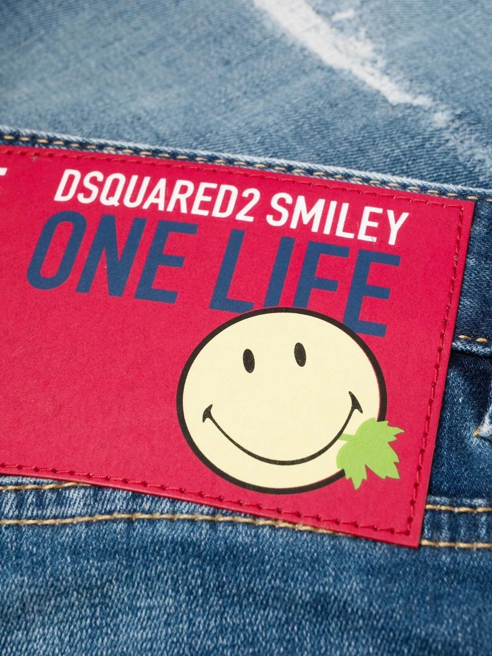 Smiley Boston straight-leg jeans - 5