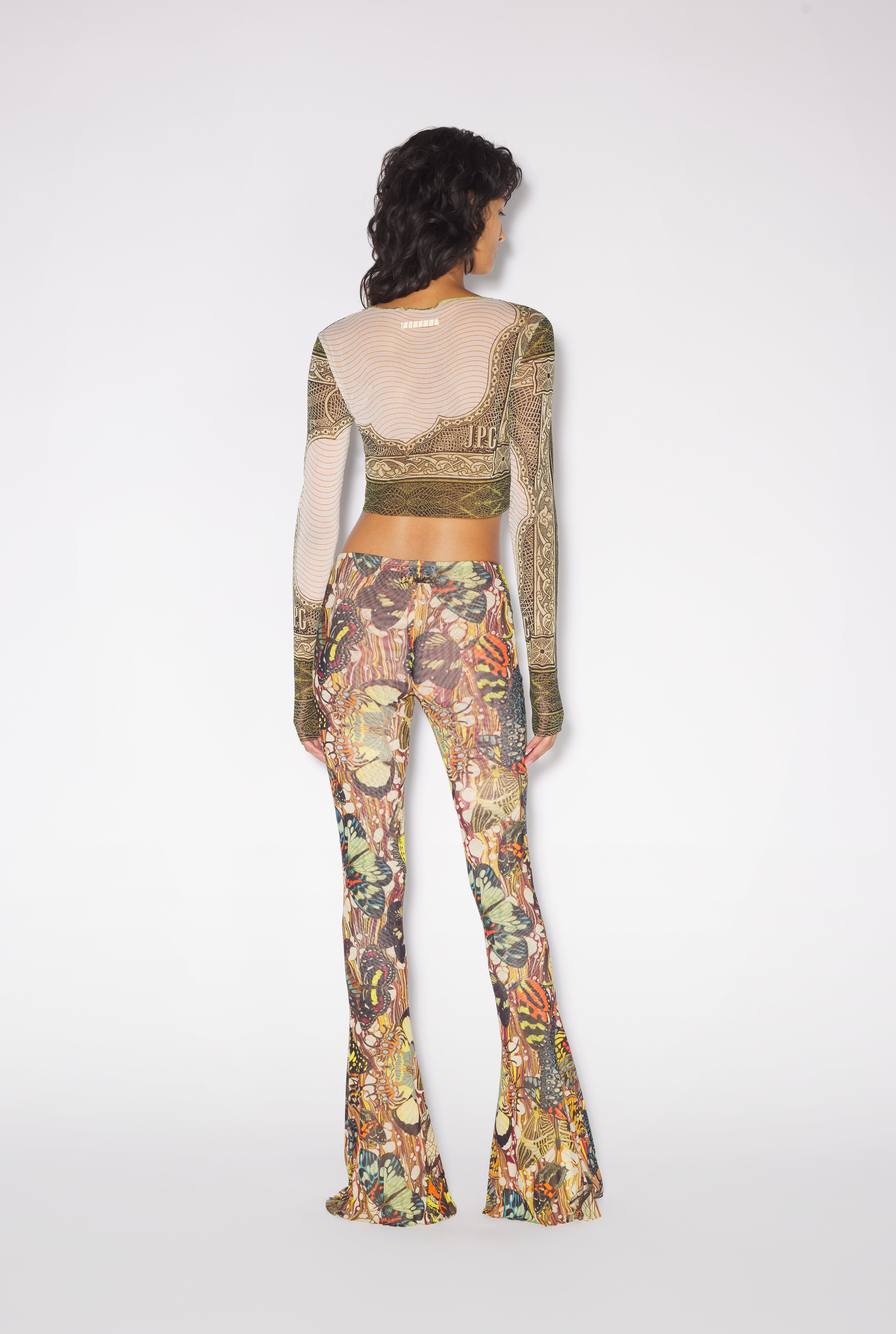 THE YELLOW BUTTERFLY PANTS - 2