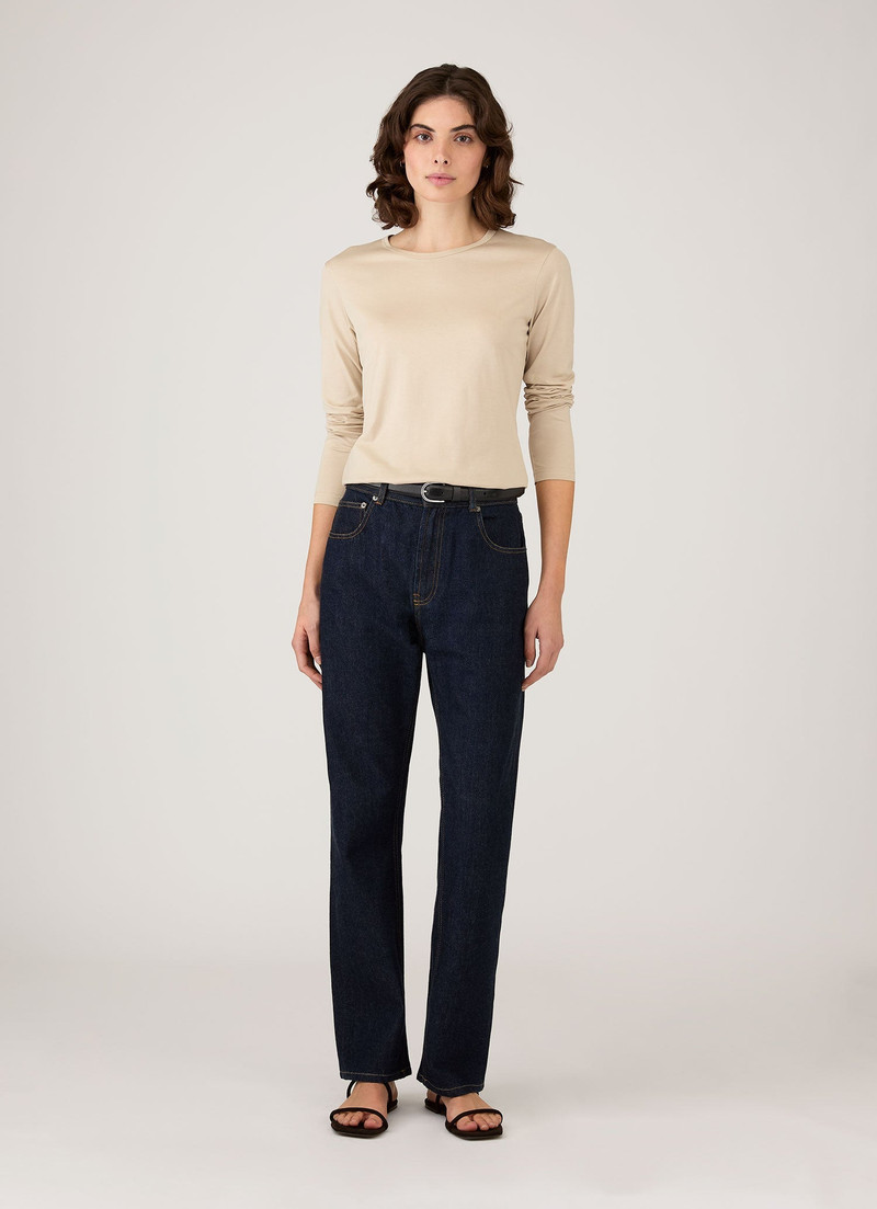 Sunspel Long Sleeve Classic T‑shirt outlook