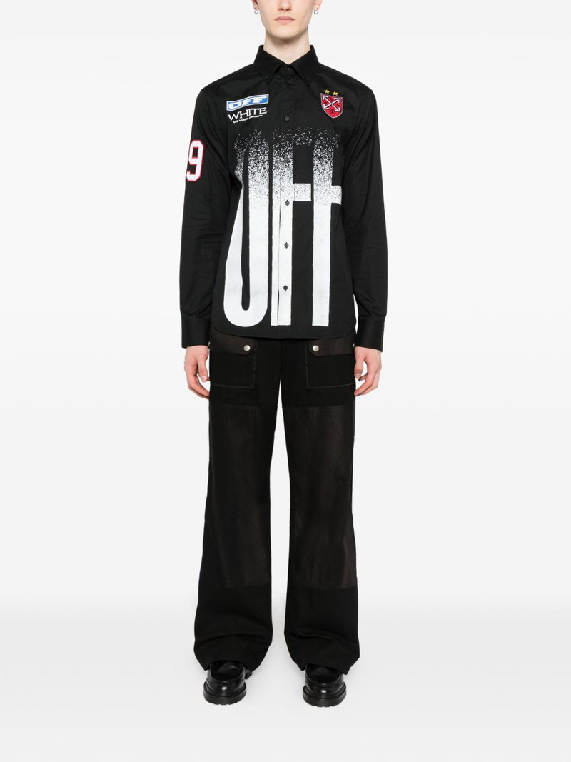 Off-White big-off gradient shirt outlook