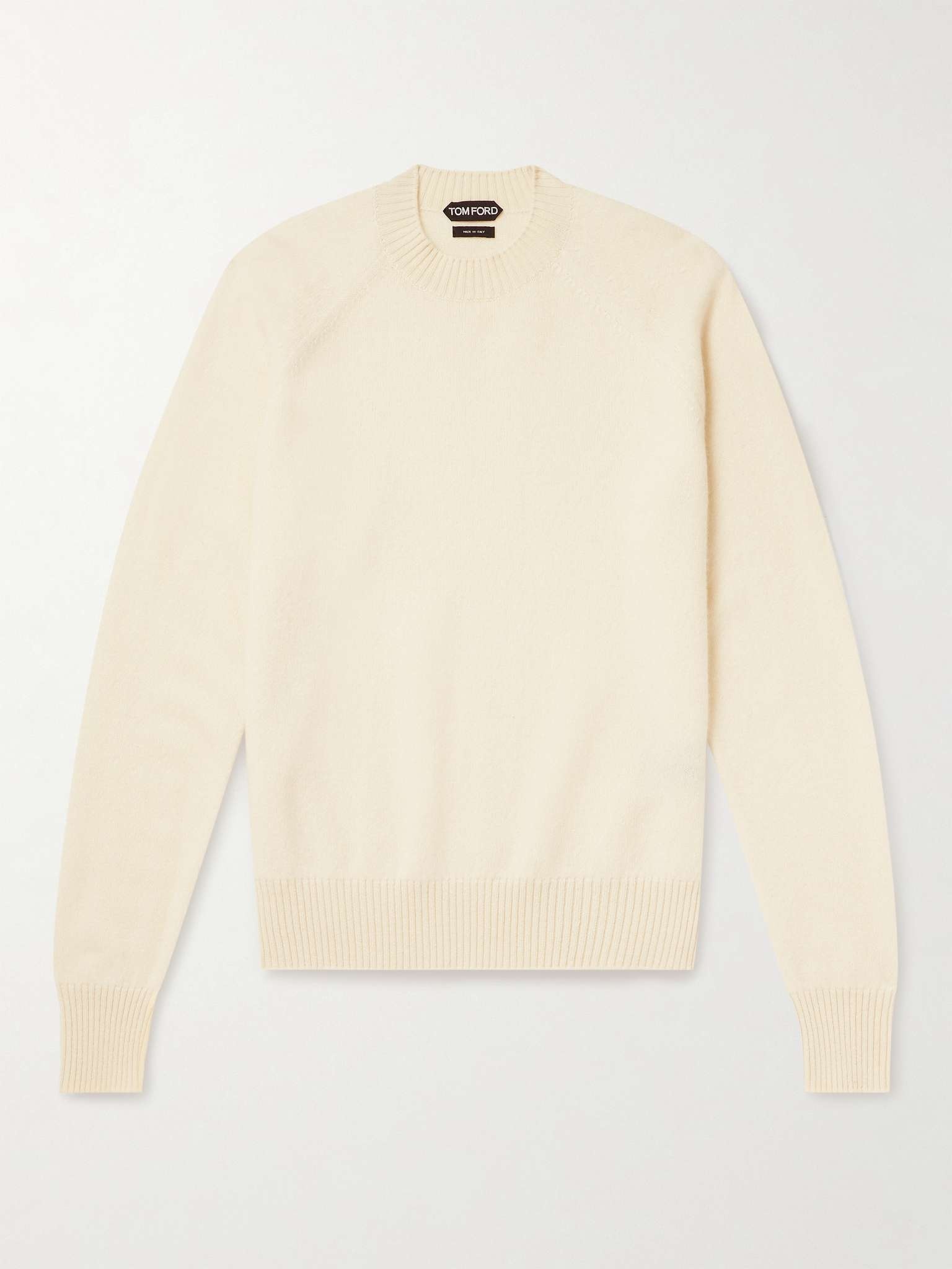 Wool and Cashmere-Blend Sweater - 1