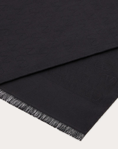 Valentino SILK AND WOOL VLOGO SIGNATURE STOLE 70X200 CM outlook