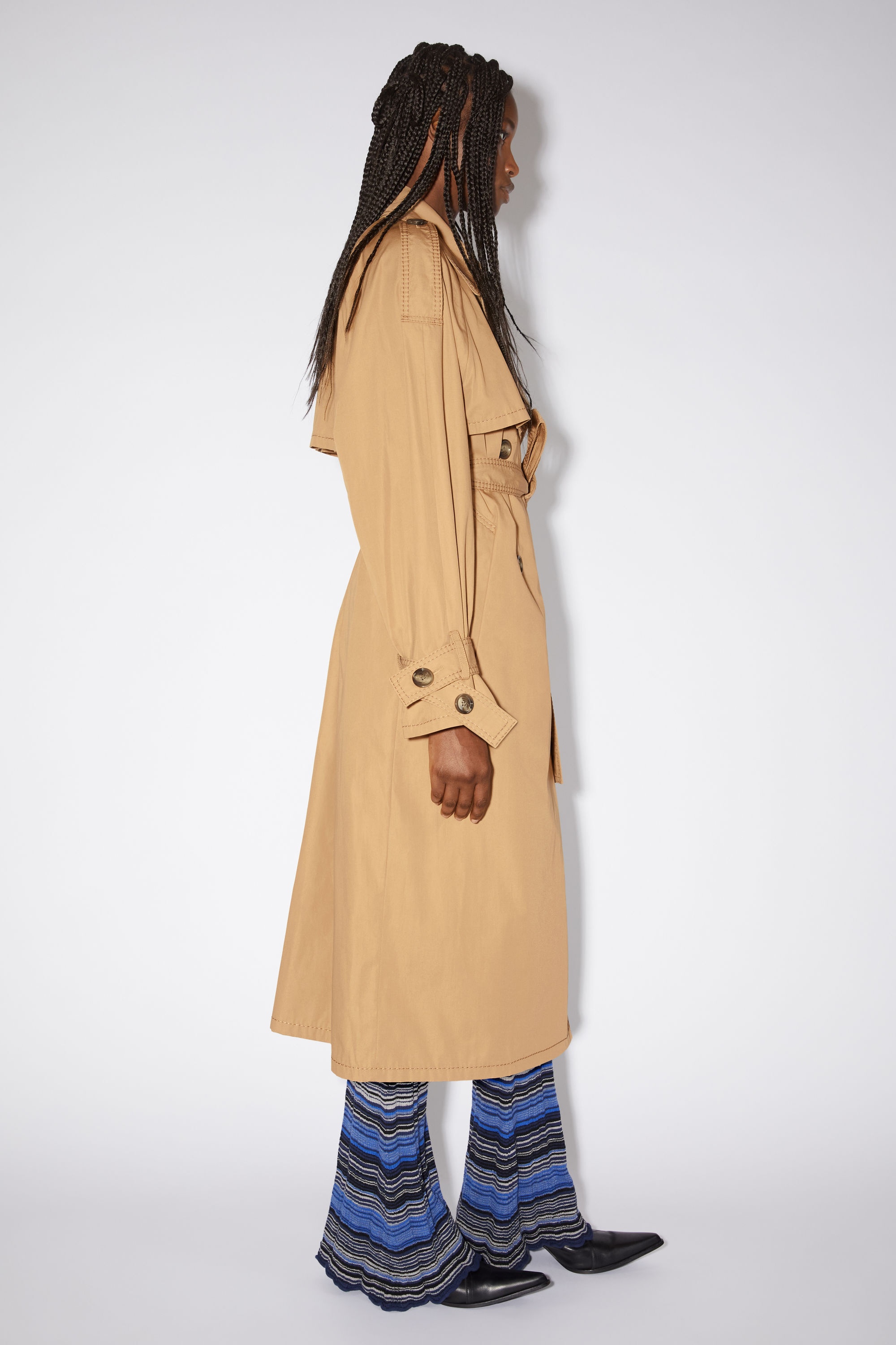 Trench coat - Khaki beige - 4