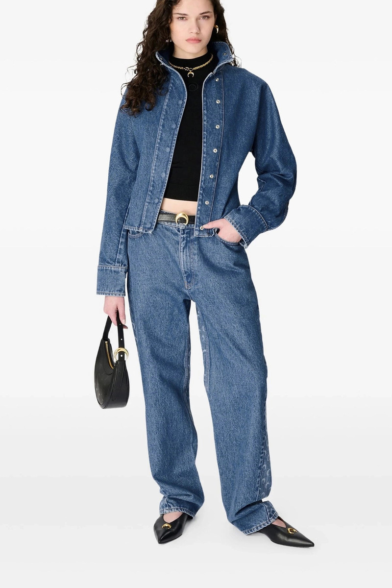 Marine Serre 'Moon' jeans outlook