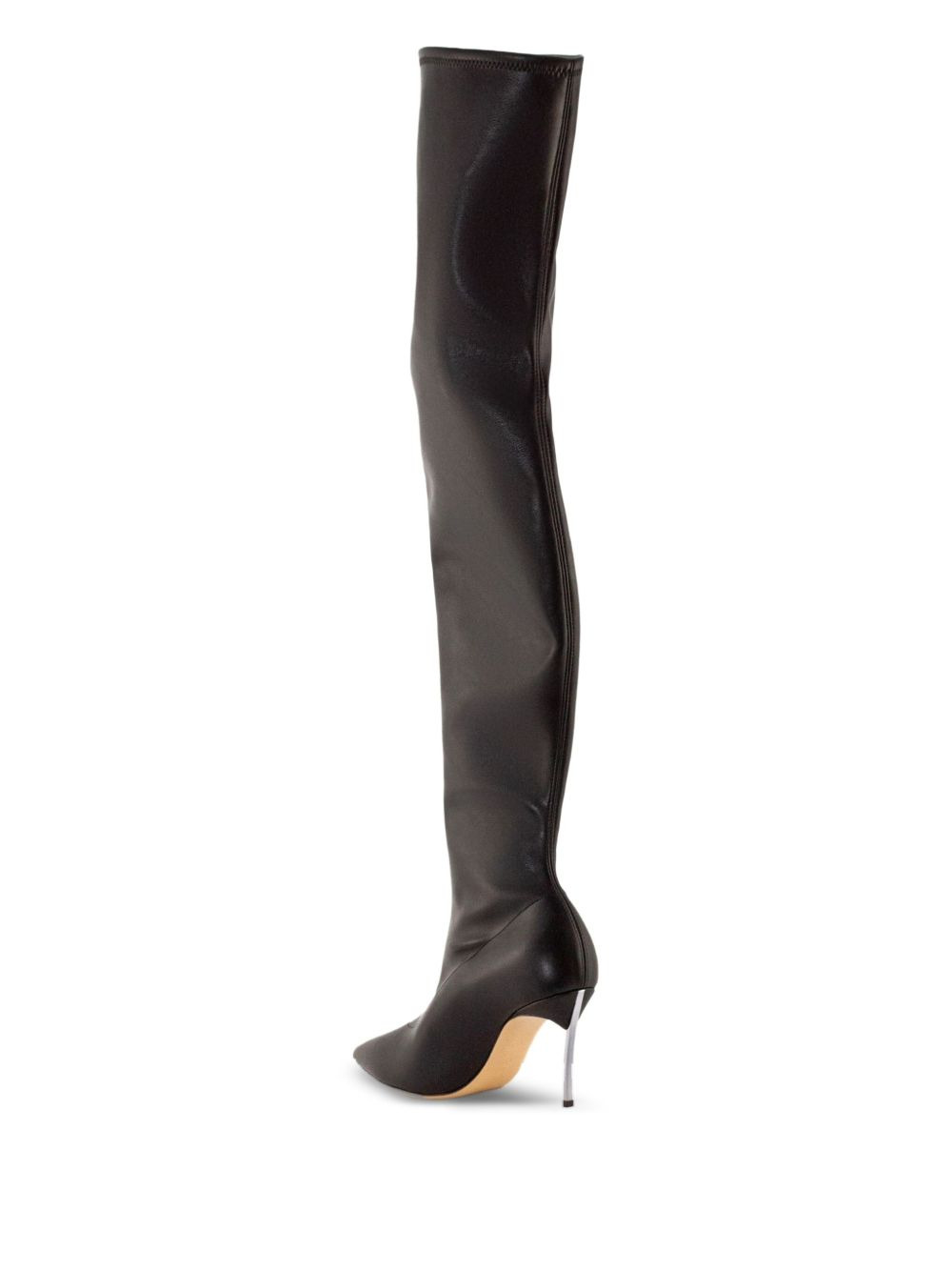 80mm pointed-toe stiletto boots - 3