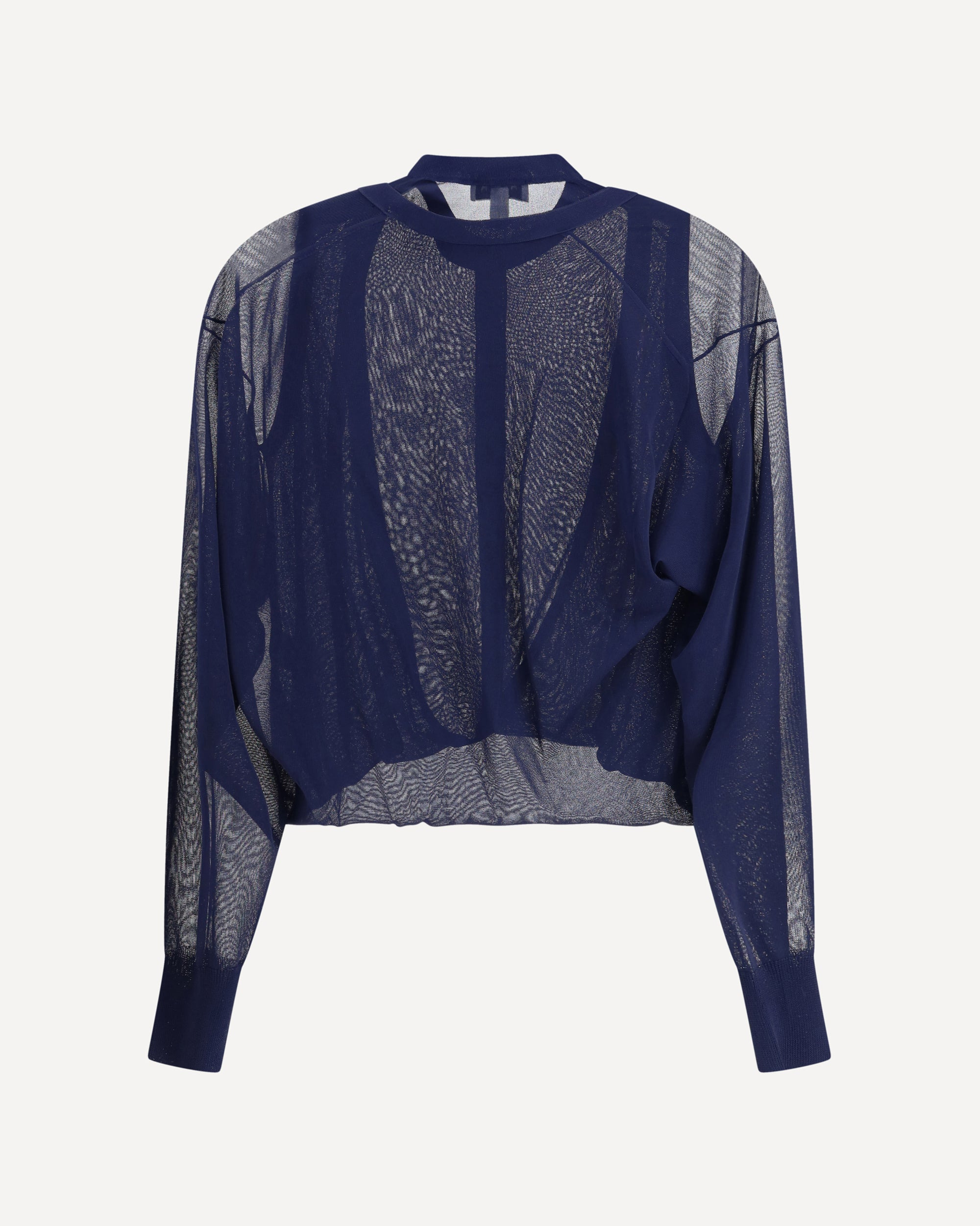 Semi-transparent Cardigan - 2
