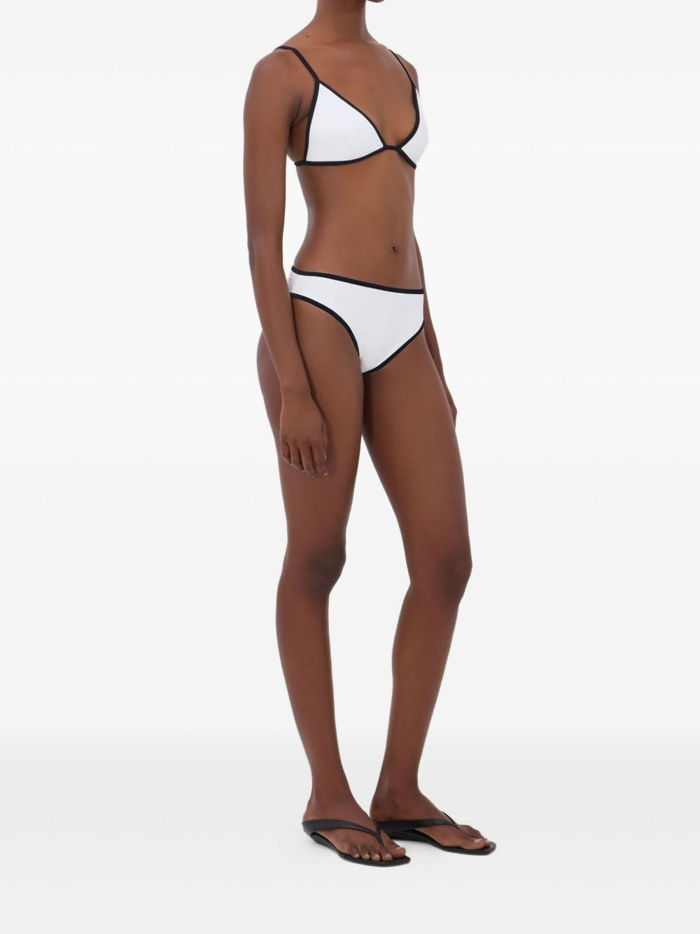 contrast-trim bikini bottom - 4
