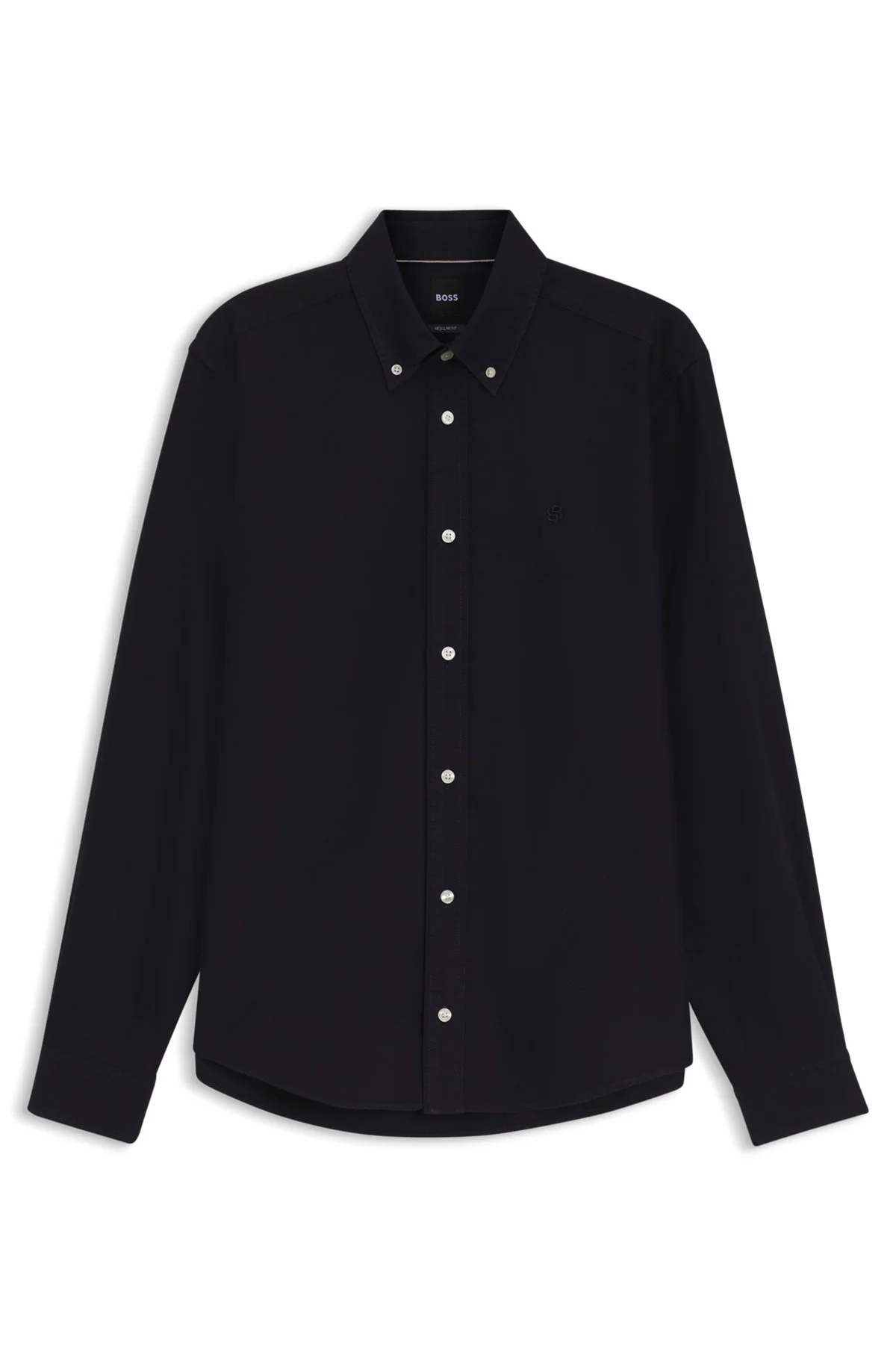 REGULAR-FIT BUTTON-DOWN SHIRT IN OXFORD COTTON - 1