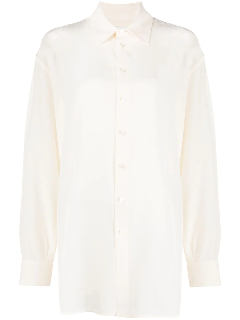 long-sleeve button-up shirt - 1