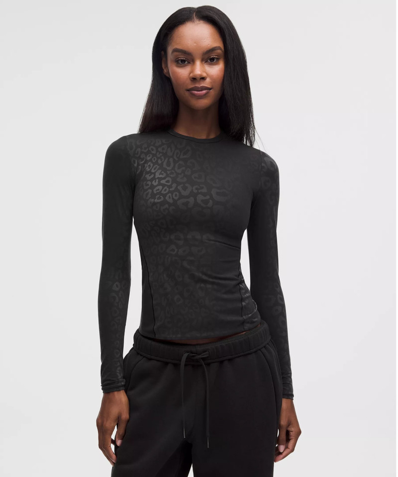 Wundermost Ultra-Soft Nulu Crewneck Long-Sleeve Shirt 1