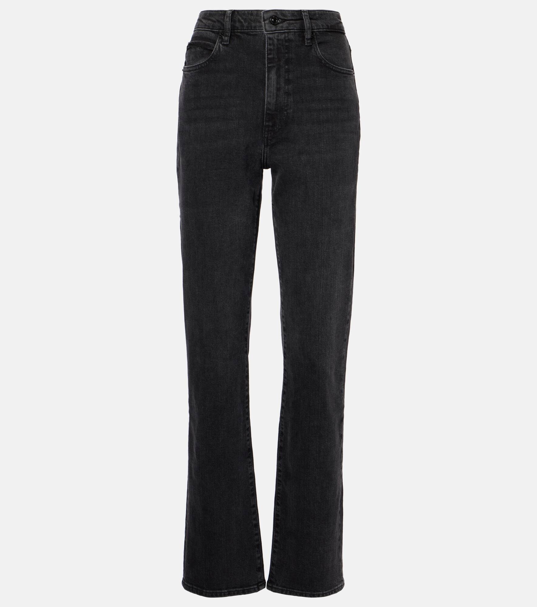 Ruler high-rise straight-leg jeans - 1