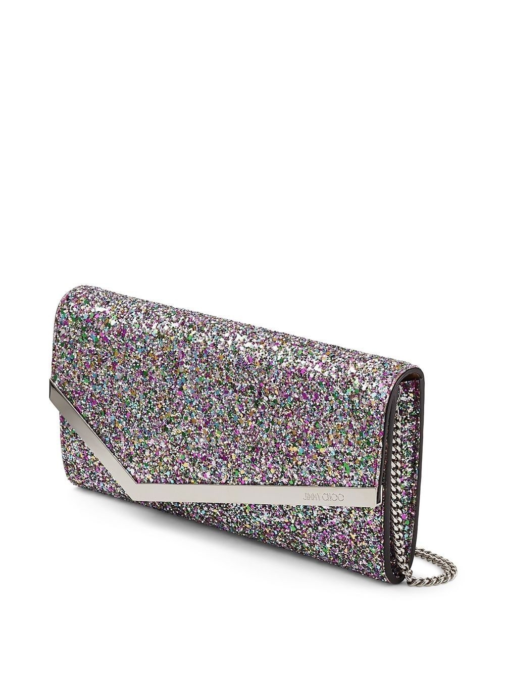 Emmie glitter clutch bag - 3